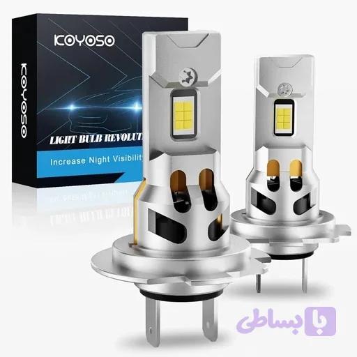 هدلایت 100 واتی H7 روشنایی 360 درجه برندIC OYOSO اورجینال امازون المان)ارسال رایگان⭐ ⭐ — تصویر 1