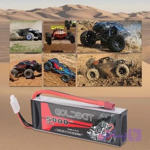 باتری 5000mh ماشین کنترلیGOLDBAT — تصویر 1