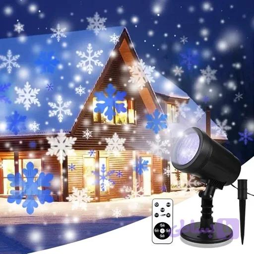 پروژکتور LED دانه برف برای فضای داخلی و بیرون اورجینال امازون المان — تصویر 1