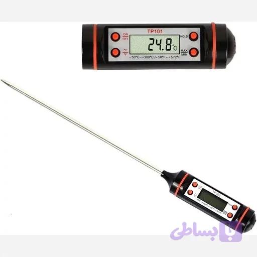 دماسنج دیجیتال اشپزخانه و مایعات — تصویر 1