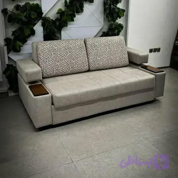 مبل تخت خوابشو مدل لاویز کد 3043 — تصویر 1