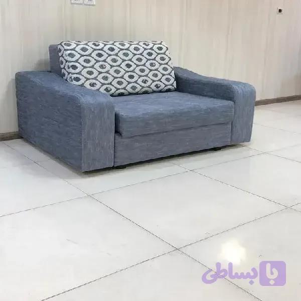 مبل تخت خواب شو مدل باروک کد 3042 — تصویر 1