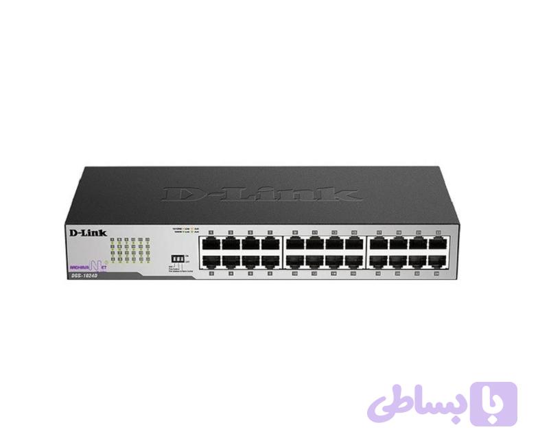 سوئیچ استوک شبکه دی لینک D-link DGS-1024D — تصویر 1