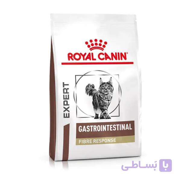 غذای خشک گربه گسترو فایبر(Gastrointestinal Fiber Response) رویال کنین – بسته 1 کیلویی (فله) — تصویر 1