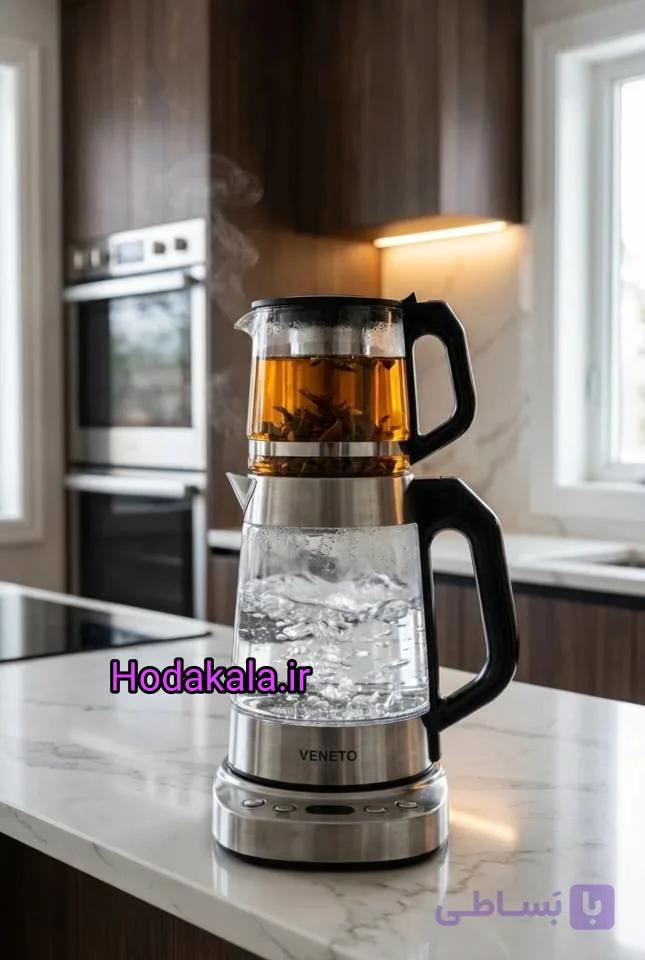 چای ساز شیشه ای ونتو مدل VSC-630