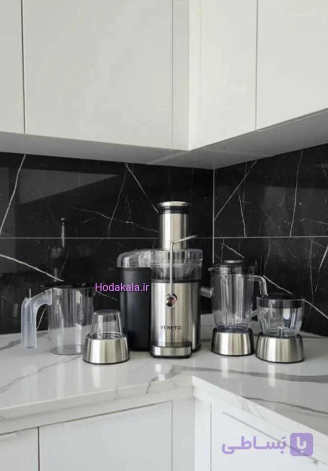 آبمیوه گیری چهار کاره 1000 وات برند وینیتو مدل 904