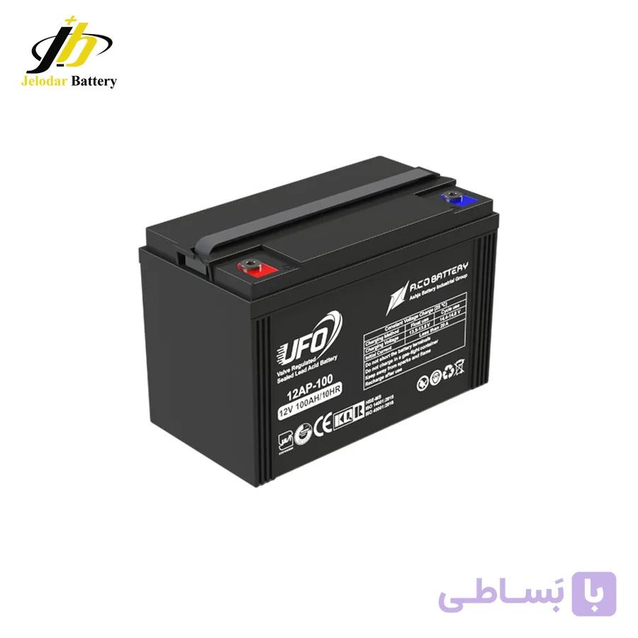 باتری یو پی اس ضد اشتعال یوفو 100 آمپر