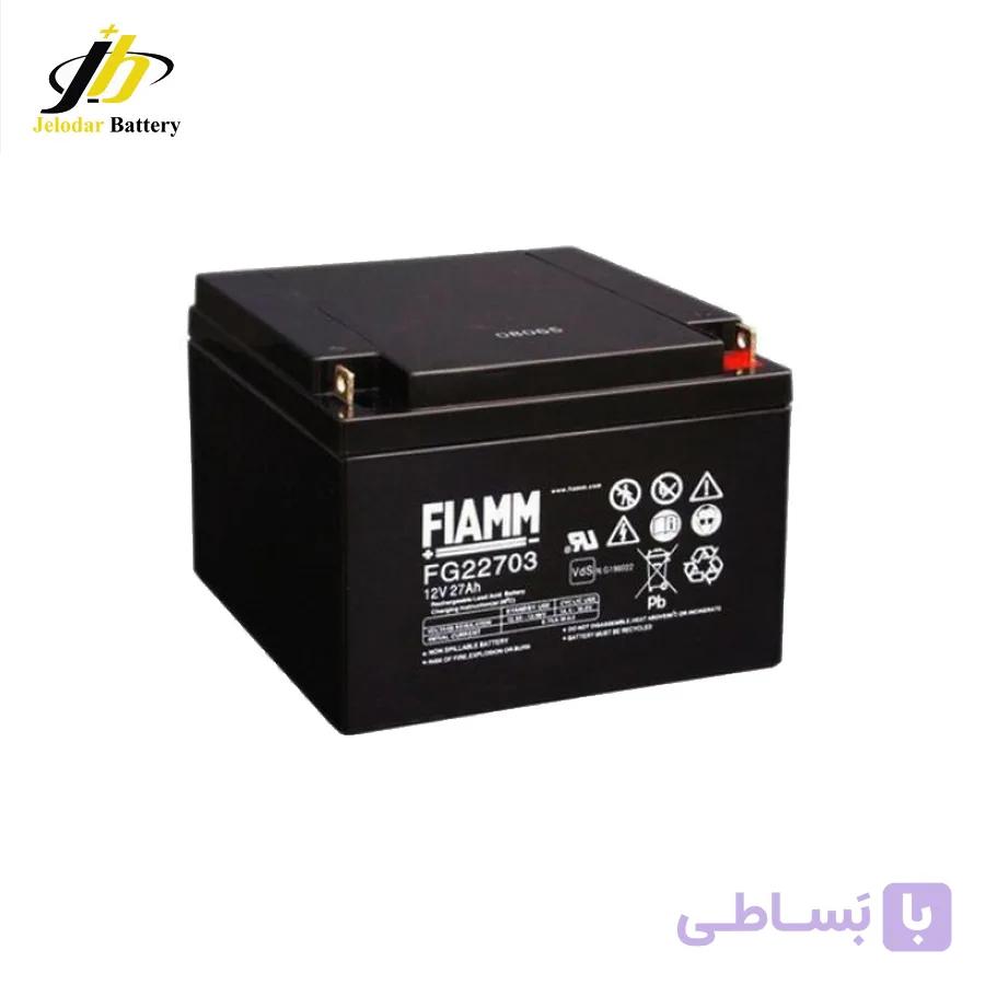 باتری یو پی اس 27 آمپر فیام سری FG مدل FG22704 — تصویر 1