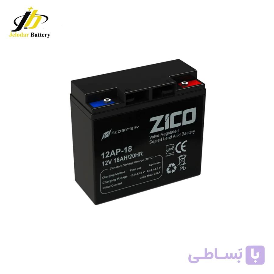 باتری یو پی اس ضد اشتعال یوفو 18 آمپر
