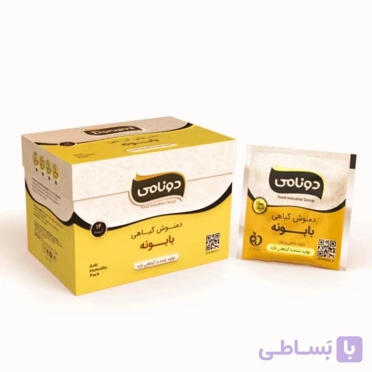 دمنوش کیسه‌ای بابونه دونامی — تصویر 1
