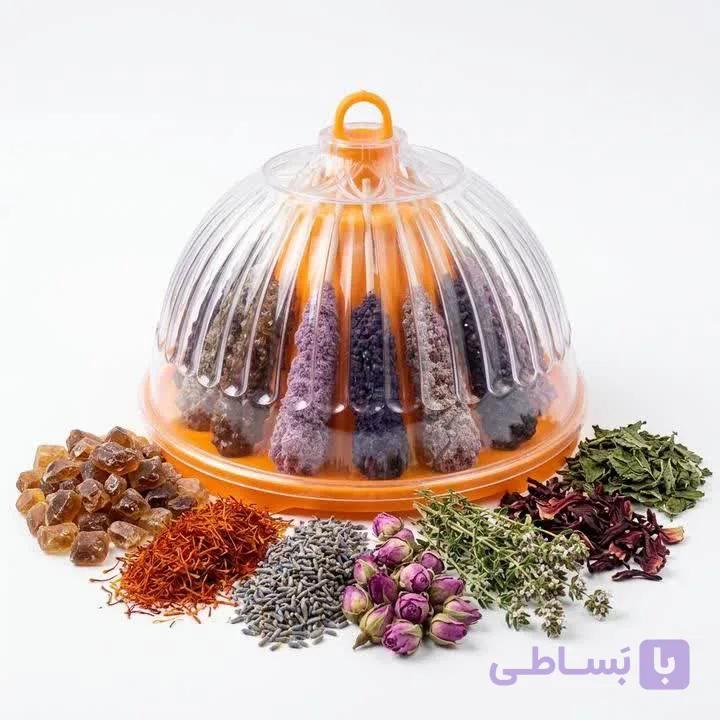 ست نبات چوب‌دار قهوه‌ای چندطعمه ماجان — تصویر 1