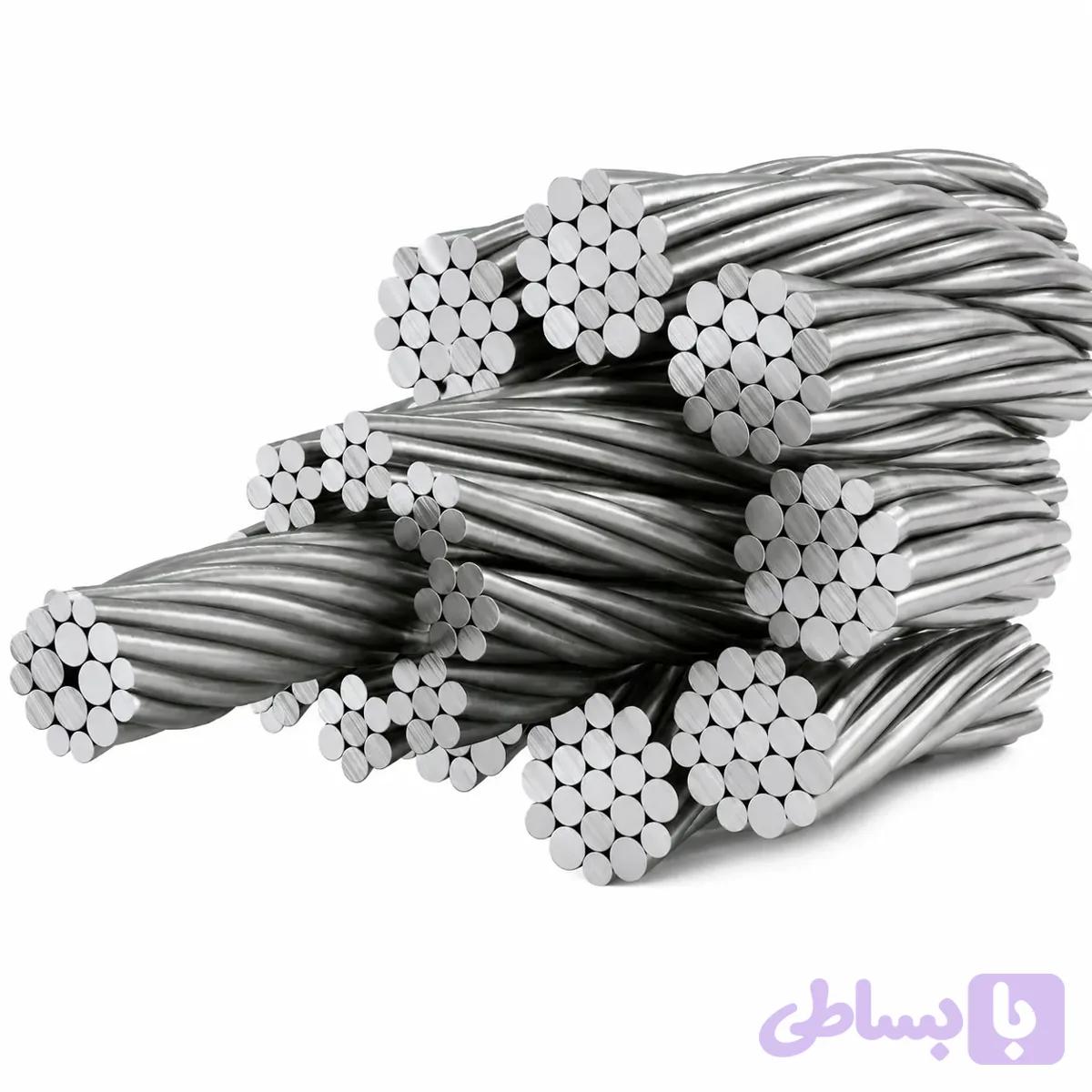 سیم بکسل آسانسور گوستاولف آلمان مدل PAWO F7 نمره ۸ مغز نیمه‌فولاد