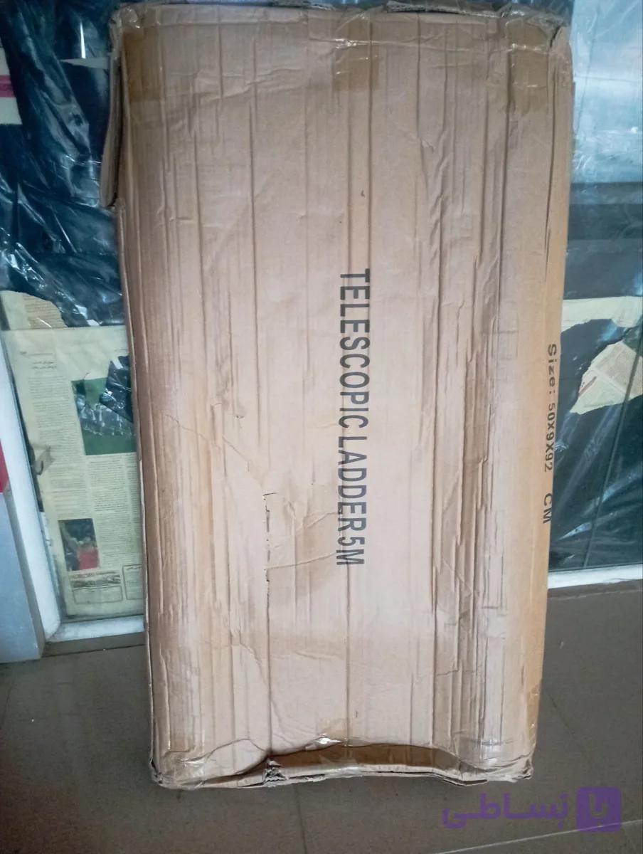 نردبان تلسکوبی سایز ۵ متر