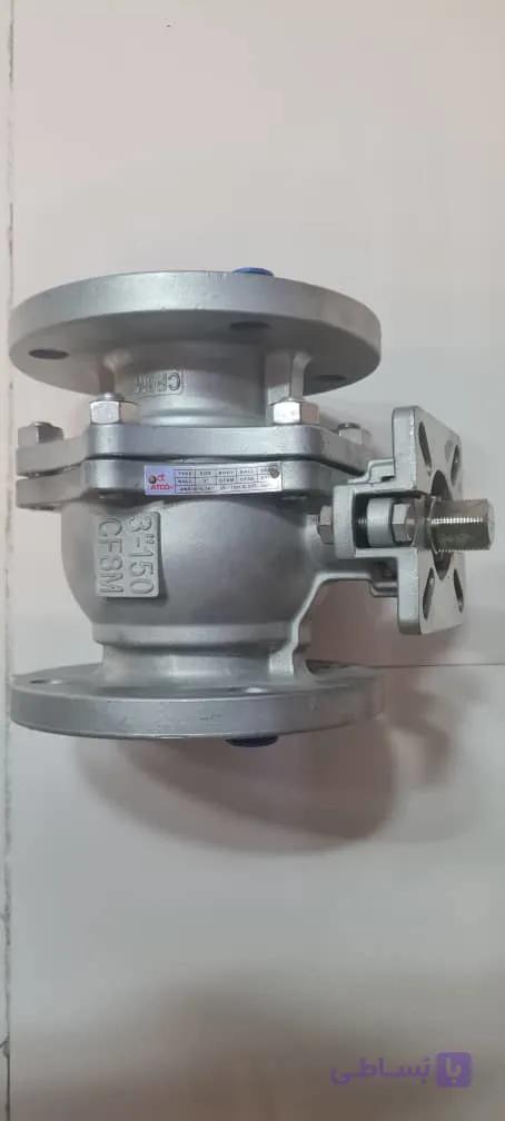 شیر توپی فلنج‌دار (Flanged Ball Valve) 3 اینچ