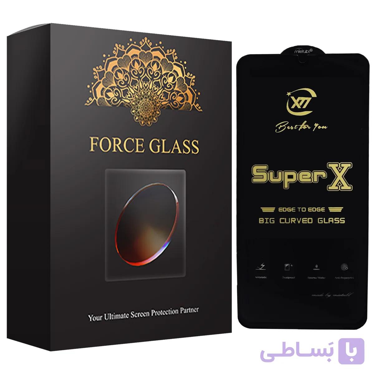 محافظ صفحه نمایش فورس گلس مدل Super X مناسب برای گوشی موبایل سامسونگ Galaxy A35 — تصویر 1