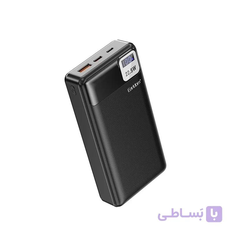 پاوربانک ارلدام مدل ET-PD30 ظرفیت 20000 میلی آمپر ساعت — تصویر 1
