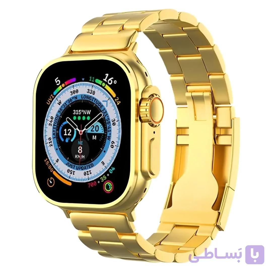 ساعت هوشمند 42 میلی متری ویسمی مدل x32 ultra3 با بند فلزی