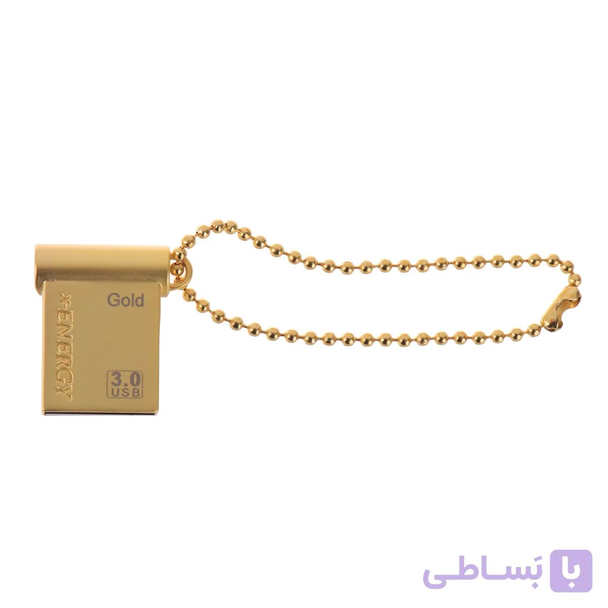 فلش مموری ایکس‌انرژی مدل USB3.0 Gold ظرفیت 64 گیگابایت — تصویر 1
