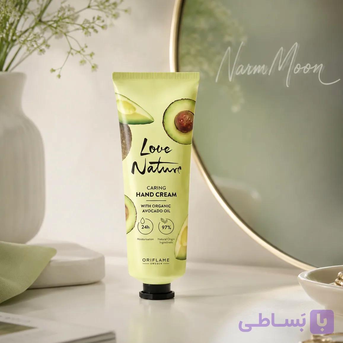 کرم دست آووکادو لاونیچر اوریفلیم 75 میل ، آبرسان و محافظ قوی پوست با 97% ترکیبات طبیعی