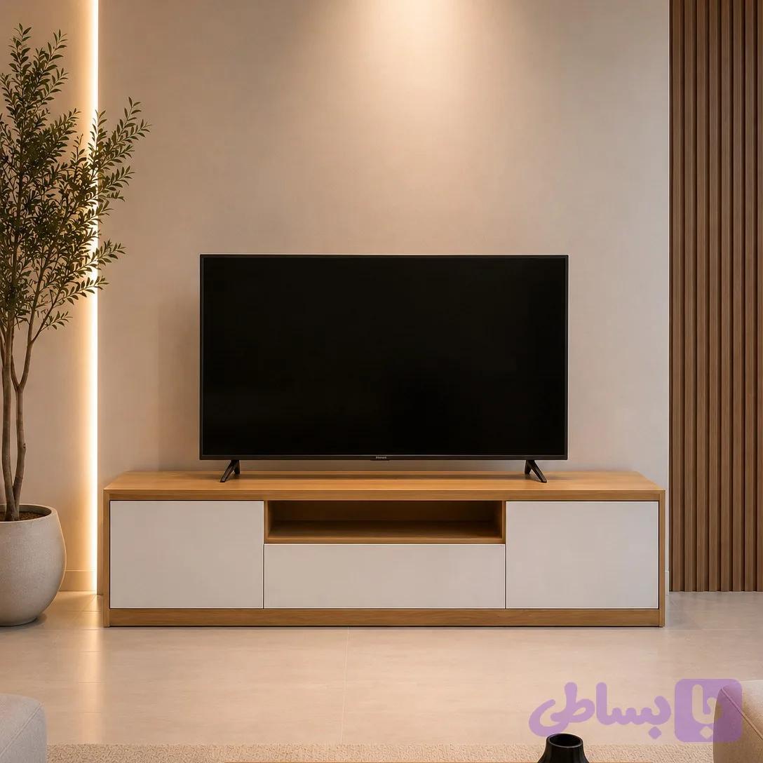 میز تلویزیون بلوط