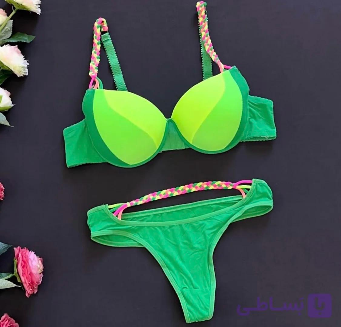 ست لباس زیر بند بافت