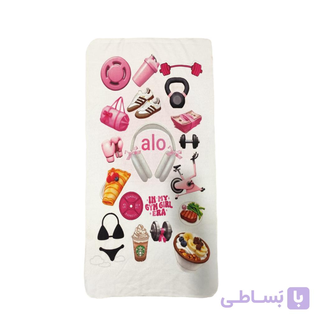 حوله باشگاهی دخترانه الو سایز 100 در 50 (کد 116) — تصویر 1