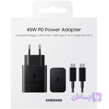 شارژر اصلی سامسونگ Samsung S22 Ultra Original Charger با گارانتی با کابل
