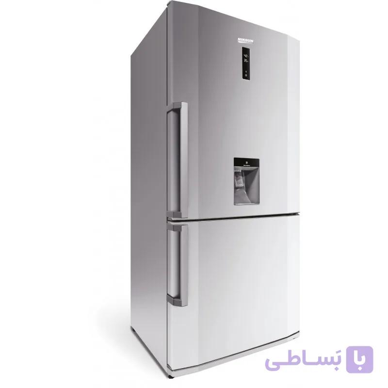 یخچال فریزر بدون یخساز نیکسان مدل RF-8410 N-E2سفید — تصویر 1