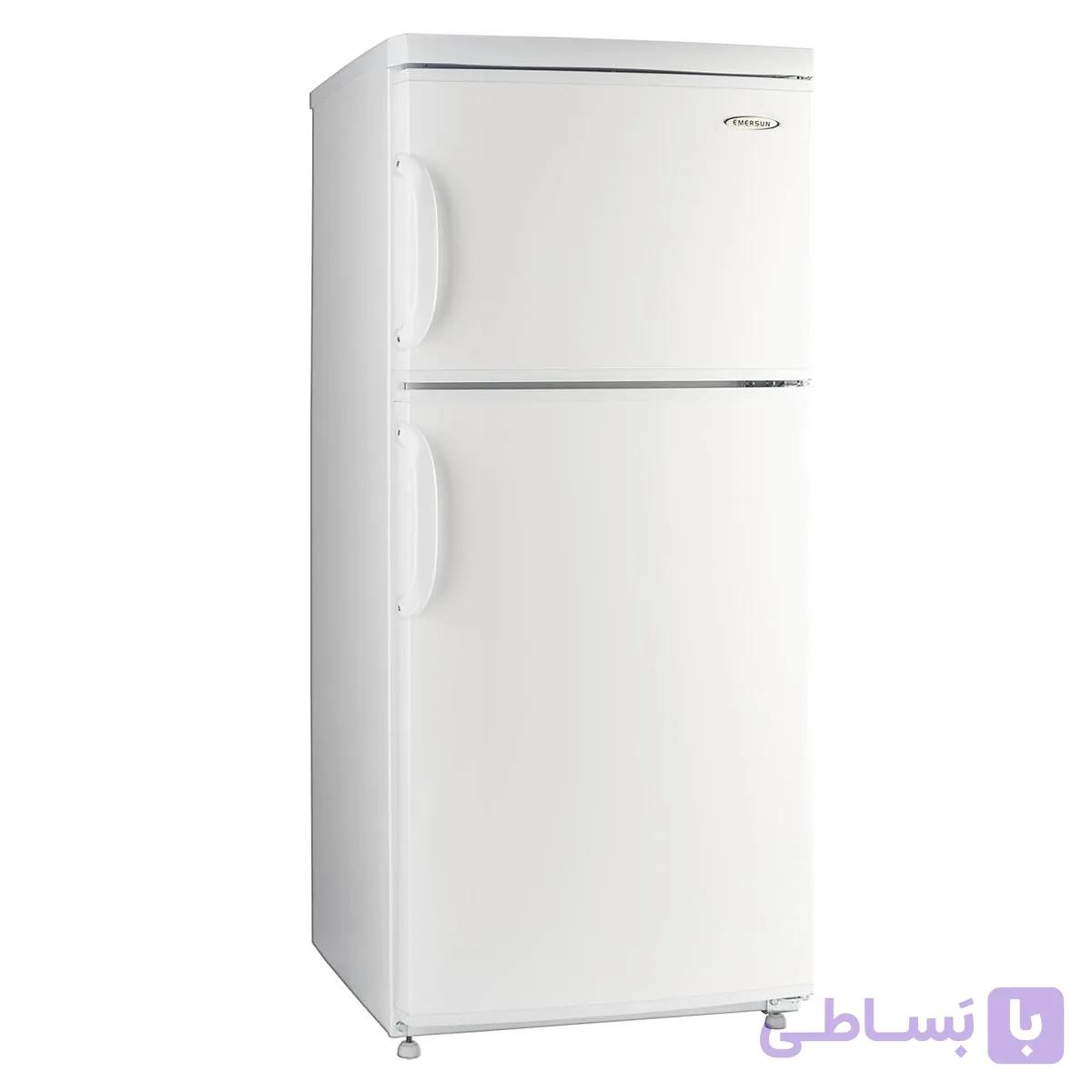 يخچال فريزر امرسان بالا و پایین مدل CB11MW01سفید — تصویر 1