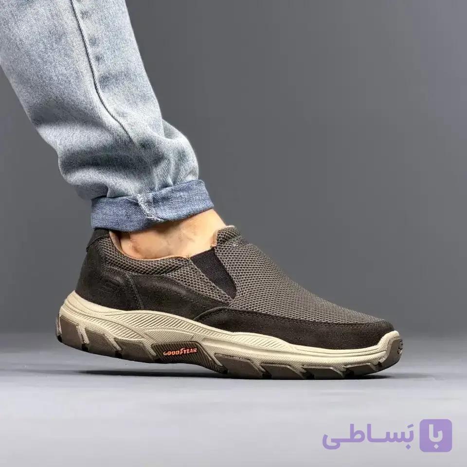 کتونی اسکیچرز طبی و راحتی مردانه کد ۱۱۹۸ — تصویر 1