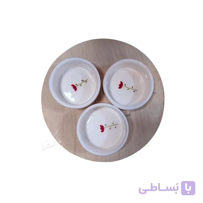 پیاله سس خوری مدل گل لاله