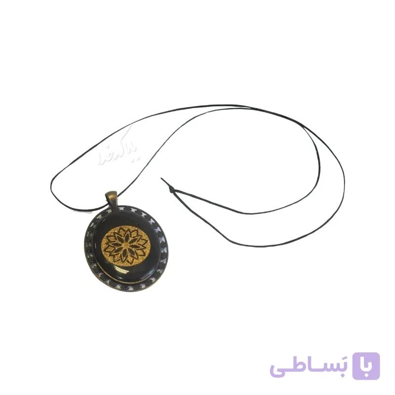 گردنبند رزینی مدل گل — تصویر 1