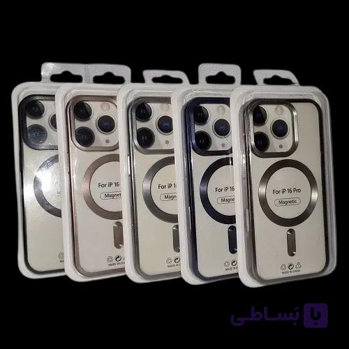 قاب ژله ای مگ سیف دار آیفون 16 پرو — تصویر 1