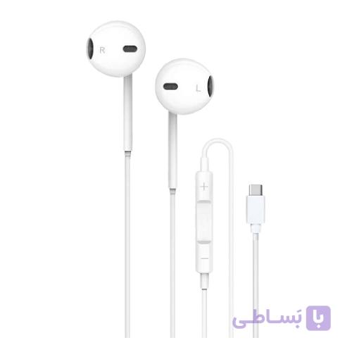هندزفری سیمی Type-C گرین لاین استریو – سفید — تصویر 1
