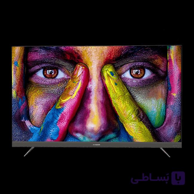 تلویزیون UHD 4K هوشمند ایکس‌ویژن سری 8 مدل XTU865 سایز 55 اینچ — تصویر 1