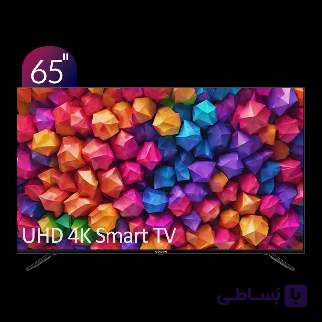 تلویزیون UHD 4K هوشمند ایکس‌ویژن سری 6 مدل XCU645 سایز 65 اینچ — تصویر 1