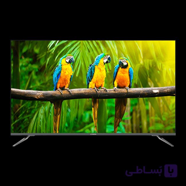 تلویزیون UHD 4K هوشمند ایکس‌ویژن سری 6 مدل XCU675 سایز 50 — تصویر 1