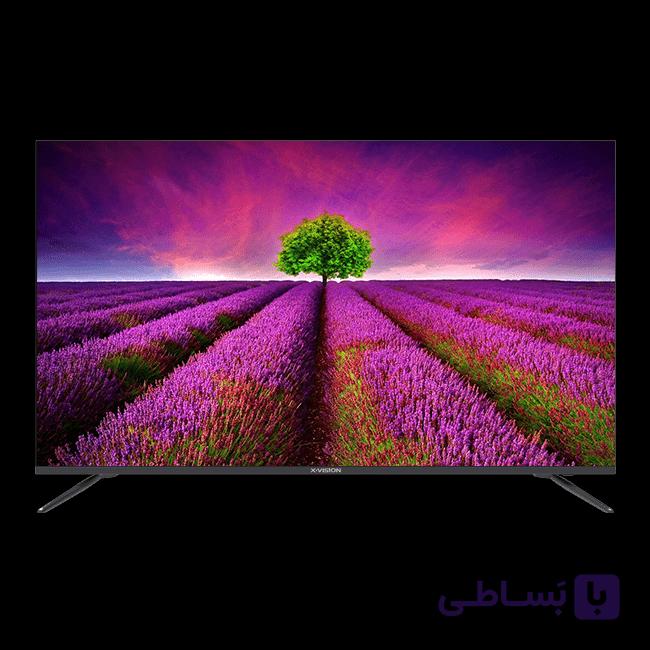 تلویزیون UHD 4K هوشمند ایکس ویژن سری 6 مدل XCU695 سایز 50 اینچ — تصویر 1