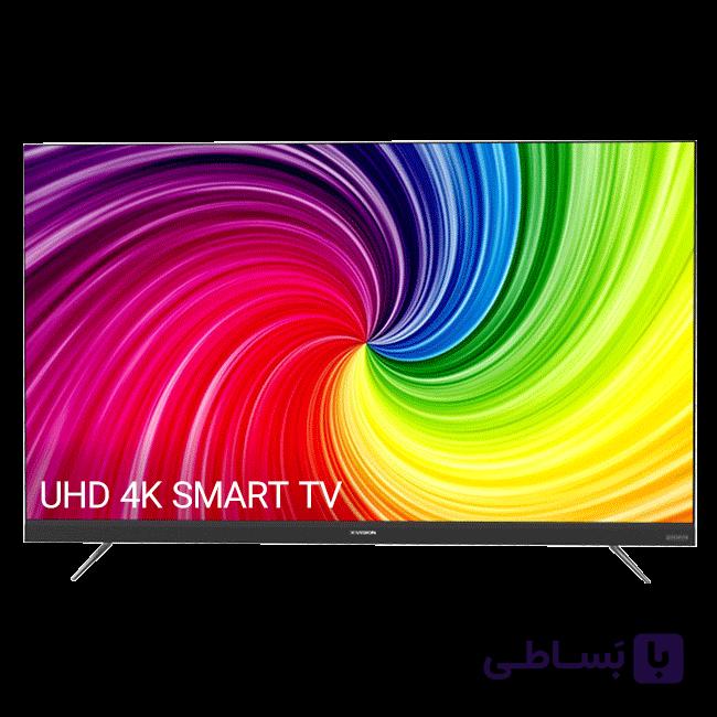 تلویزیون UHD 4K هوشمند ایکس‌ویژن سری 8 مدل XTU845 سایز 65 اینچ — تصویر 1