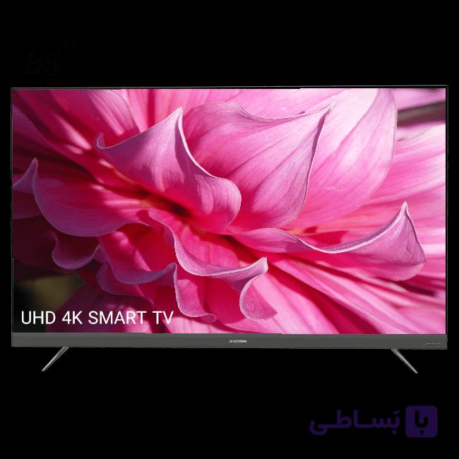 تلویزیون UHD 4K هوشمند ایکس‌ویژن سری 8 مدل XTU835 سایز 65 اینچ — تصویر 1