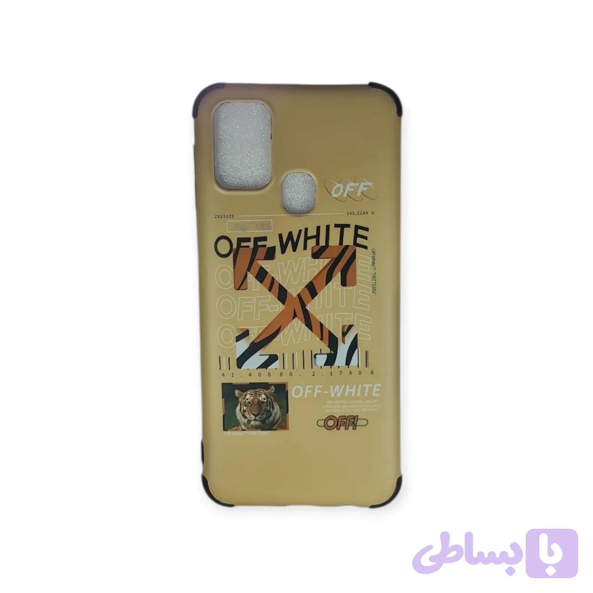 کاور OFF WHITE مدل DPK05 مناسب برای گوشی موبایل سامسونگ Galaxy M31