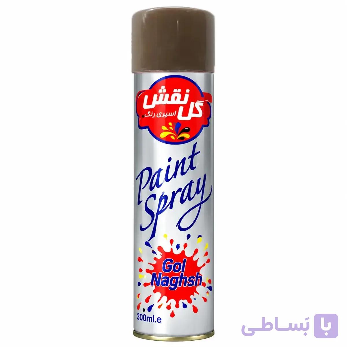 اسپری رنگ قرمز روشن گل نقش حجم 300 میل