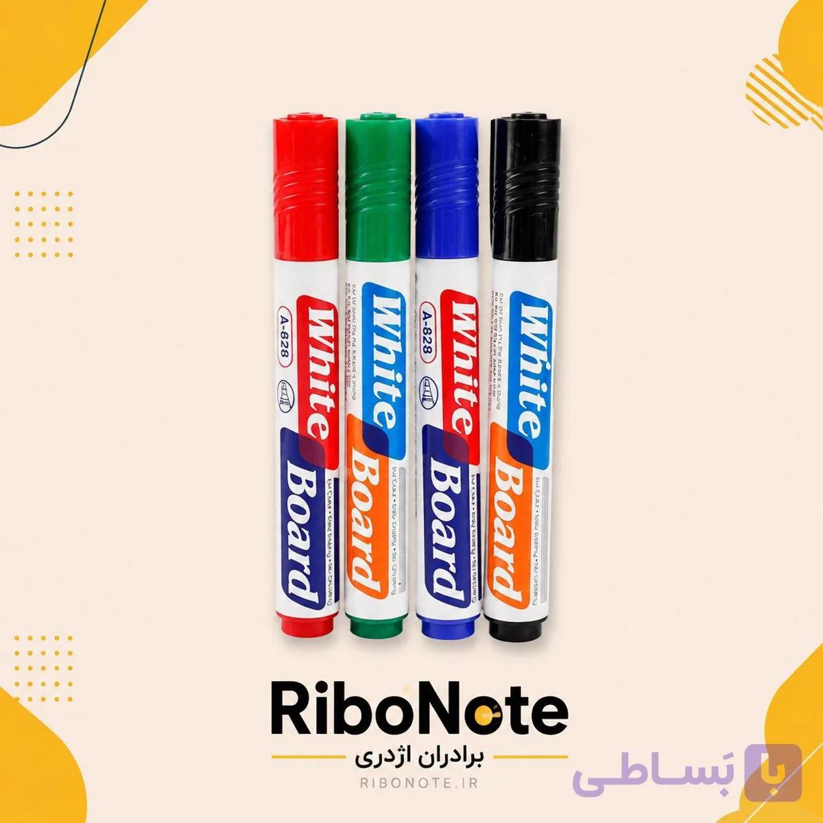 ماژیک وایت برد White Board مدل A-628 | چهار رنگ — تصویر 1