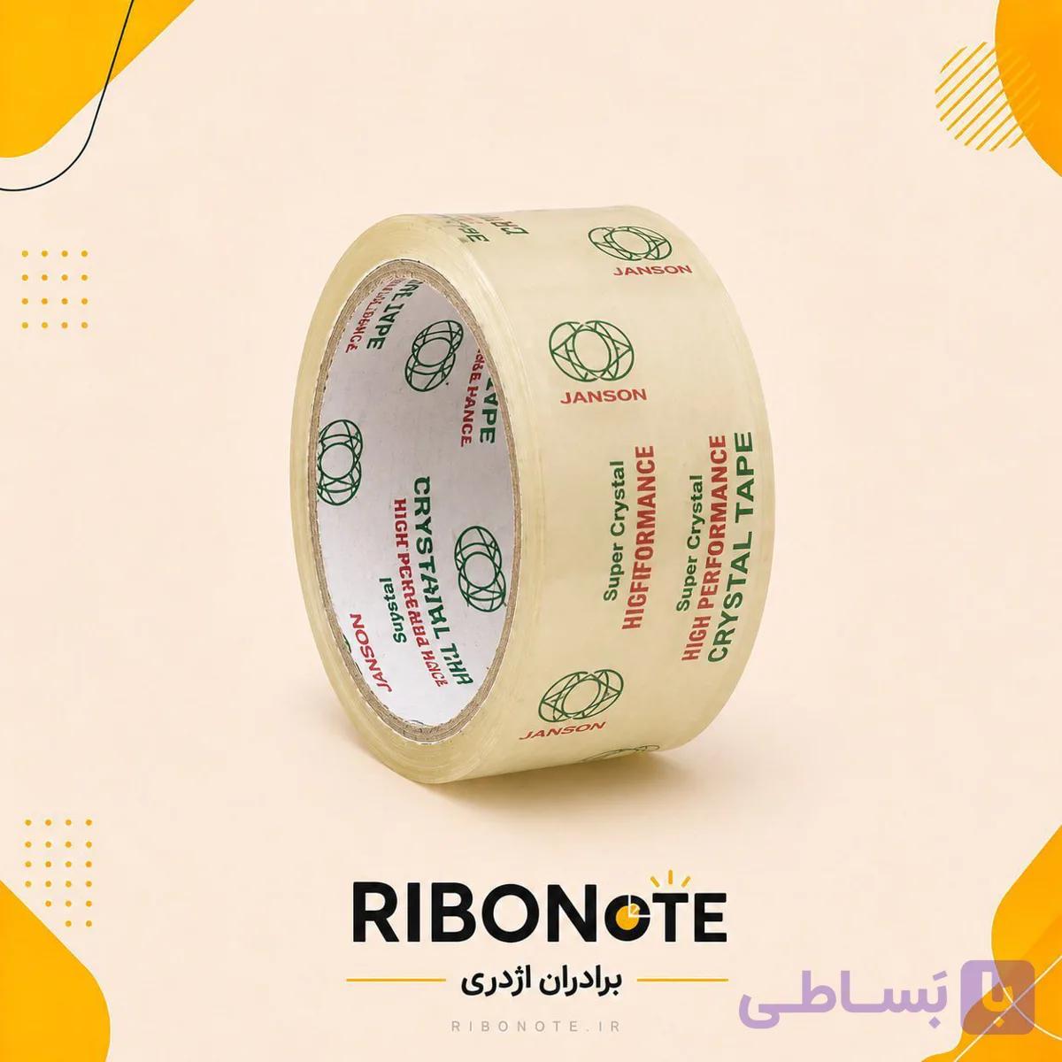 چسب پهن 5سانتی جانسون ۴۰ یارد مدل Super Crystal | چسب شفاف مقاوم و پرقدرت — تصویر 1