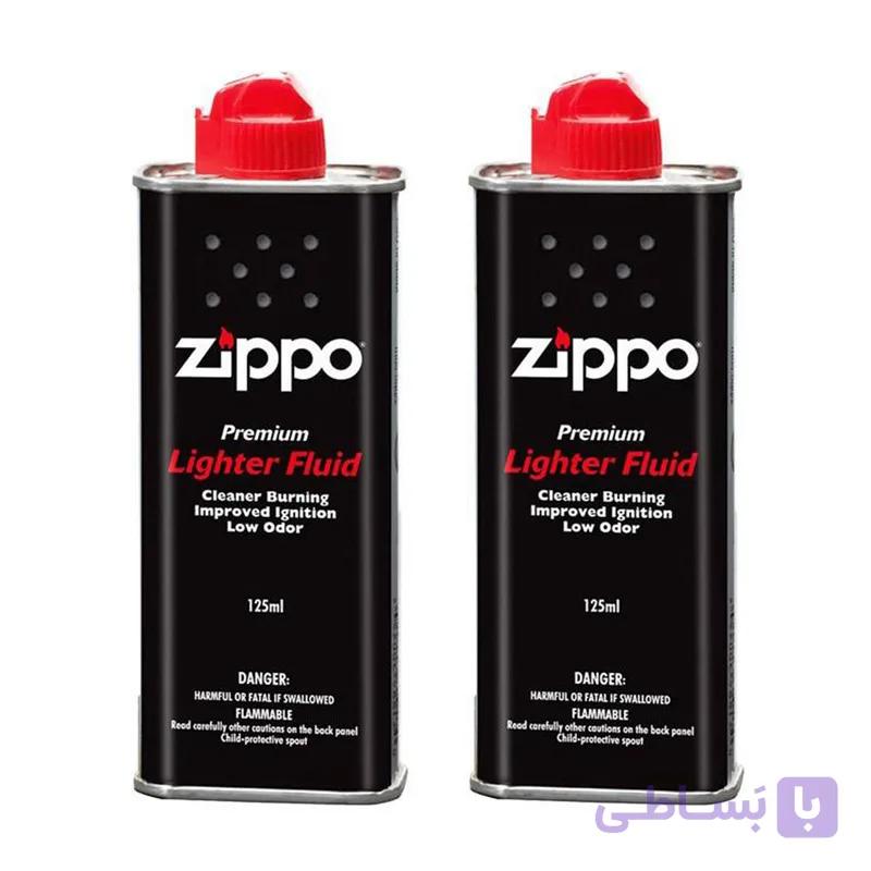 بنزین فندک زیپو مدل 125ML کد 3141-LIGHTER FLUID  FL OZ بسته 2 عددی