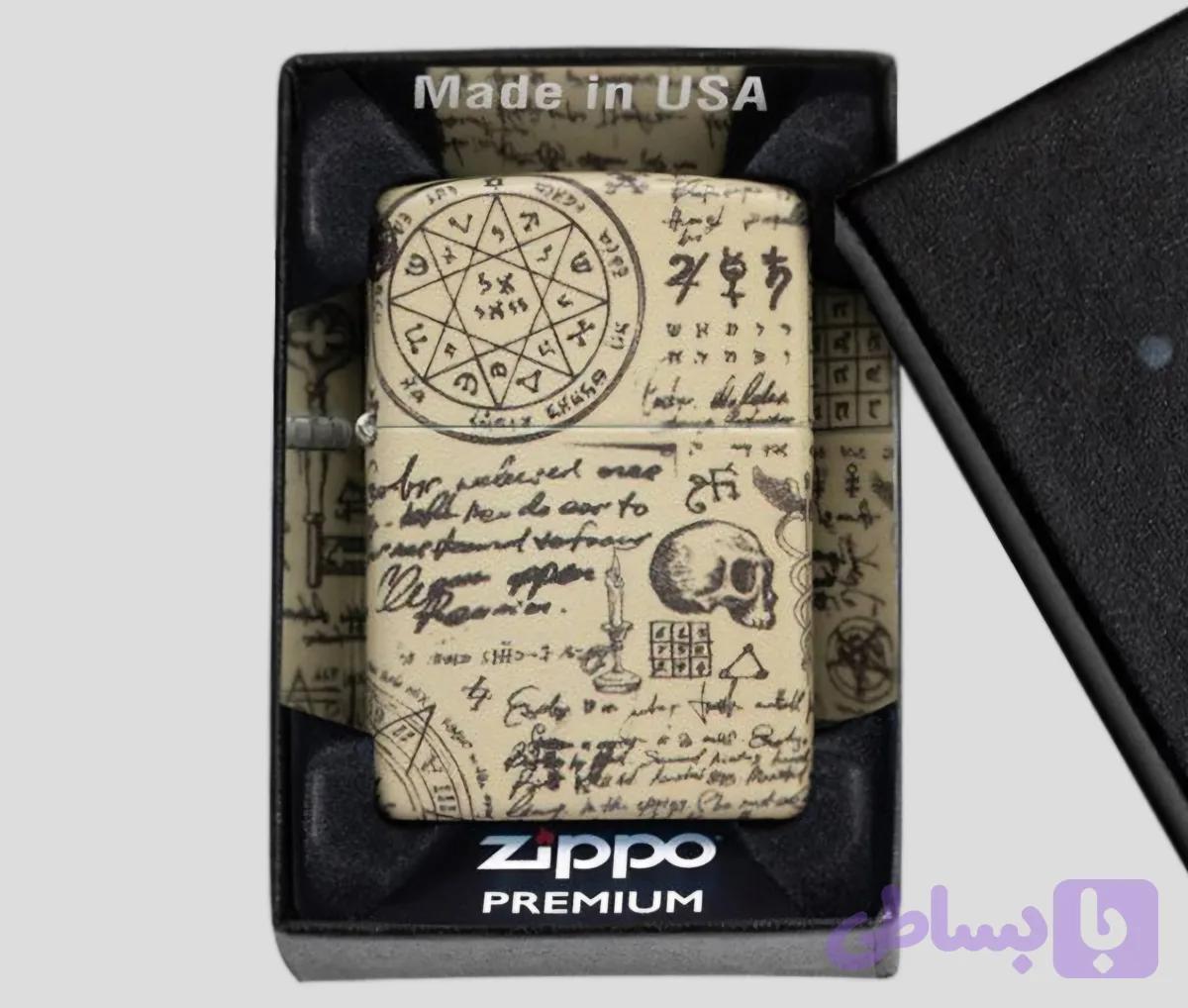 فندک زیپو اصلی کد Zippo Lighter 49803 49352 ALCHEMY DESIGN