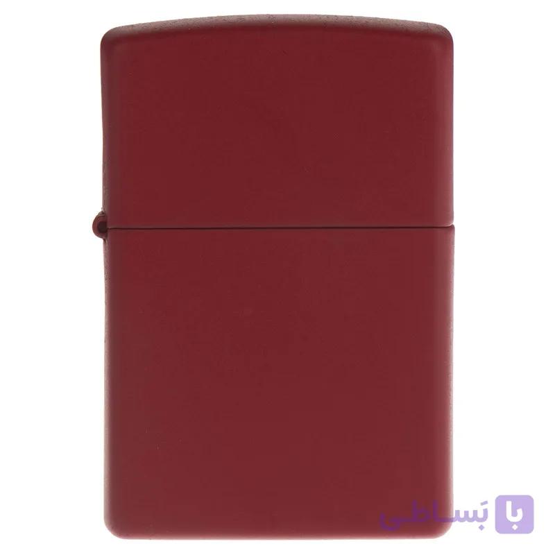 فندک زیپو مدل Regular Red Matte کد 233