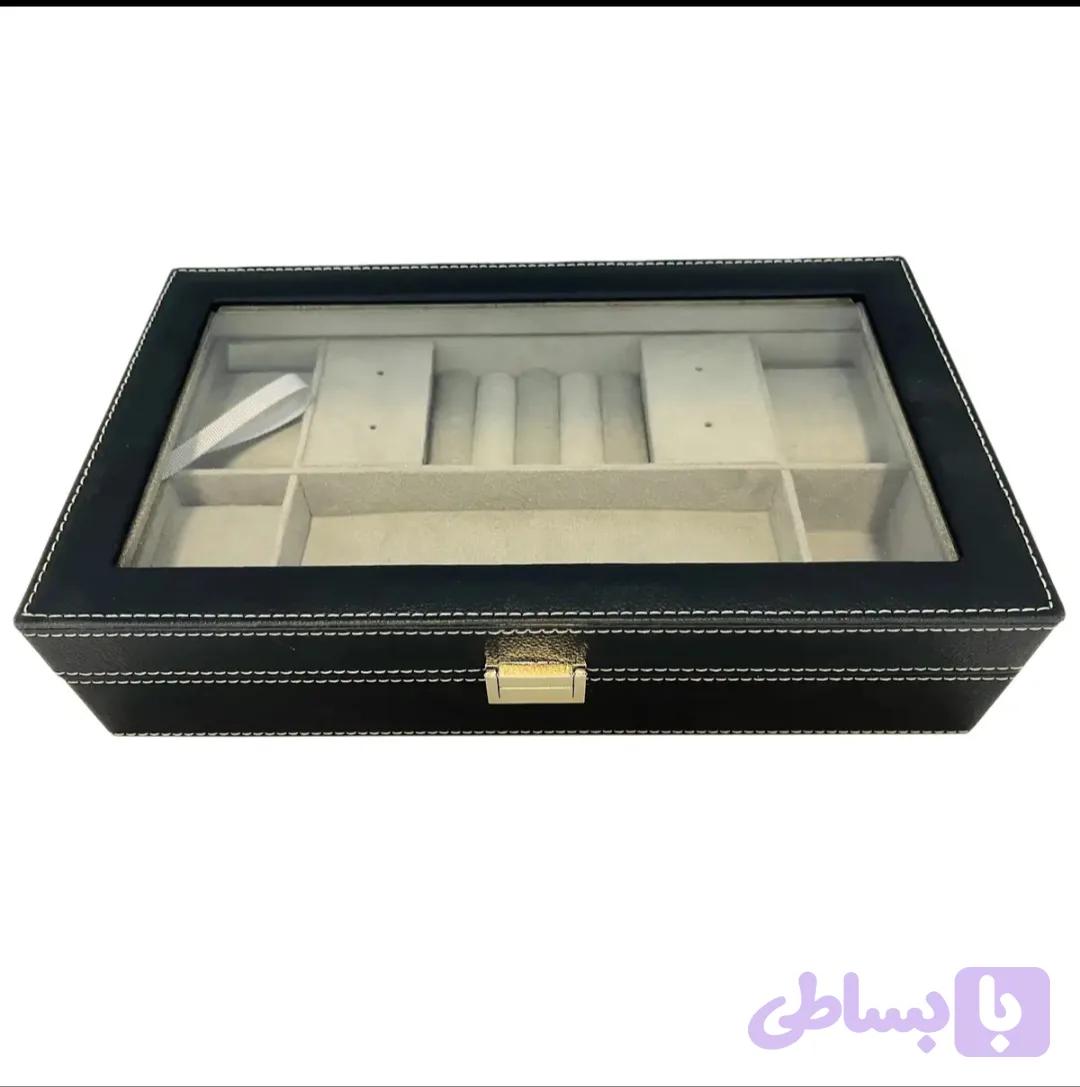 جعبه جواهرات مدل تمام چرم کد ۰۰۷۸۶