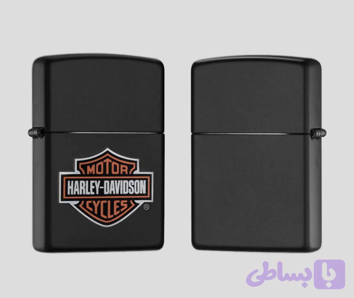 فندک زیپو اصلی کد Zippo Lighter 218HD H252 HARLEY DVDSON LOGO