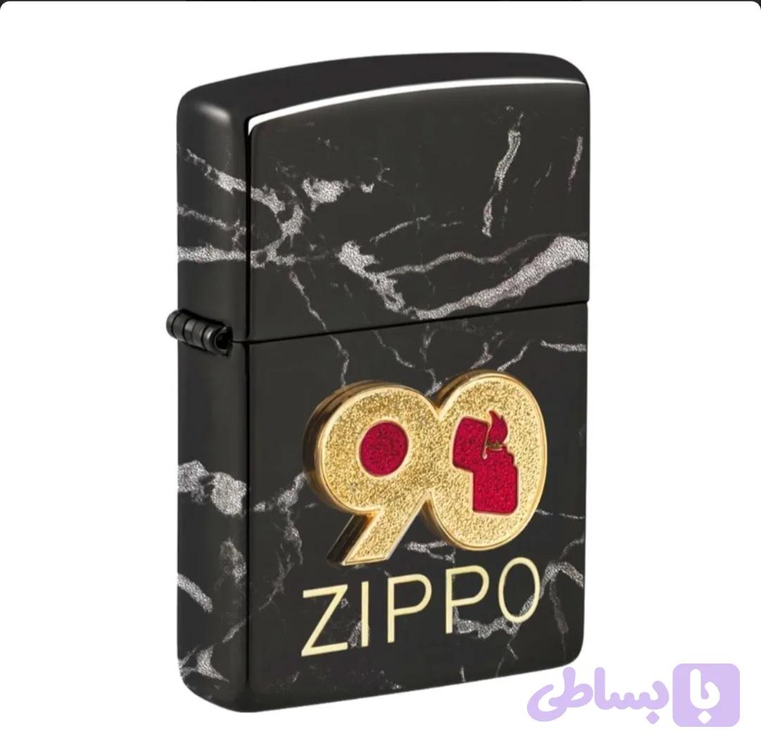 فندک زیپو اصلی کد Zippo Lighter 49864 90th Anniversary Commemorative Design